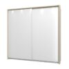 ΠΛΑΙΣΙΟ ΓΙΑ ΝΤΟΥΛΑΠΑ 220 h217 LIGHT PORT OAK 230x19x221εκ