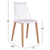 ΣΕΤ ΤΡΑΠΕΖΑΡΙΑΣ 5ΤΜΧ MINIMAL HM21172 MDF TOP ΣΕ ΛΕΥΚΟ-ΣΚΕΛΕΤΟΣ ΣΕ ΦΥΣΙΚΟ ΞΥΛΟΥ