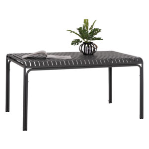 ΤΡΑΠΕΖΙ ΑΛΟΥΜΙΝΙΟΥ RACHEL HM6339.01 ΓΚΡΙ 150x80x75Υεκ.
