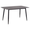 ΤΡΑΠΕΖΙ RAVEN HM18149.02 ΚΕΡΑΜΙΚΟ TOP ΑΝΘΡΑΚΙ ΜΑΡΜΑΡΟ-ΜΑΥΡΟ ΜΕΤΑΛΛΟ 140x80x74Υεκ.