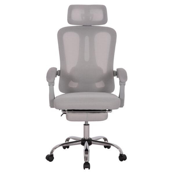 karekla-grafeioy-fb91825802-gkri-mesh-gk-2-2.jpg ΚΑΡΕΚΛΑ ΓΡΑΦΕΙΟΥ BARNET HM18258.02 ΓΚΡΙ MESH-ΓΚΡΙ ΣΚΕΛΕΤΟΣ NYLON 61x62x123Υ