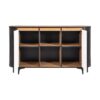 ΚΟΜΟΤΑ-ΣΥΡΤΑΡΙΕΡΑ Fylliana "Premium h85" RUSTIC OAK ΧΡΩΜΑ 160x45x85εκ