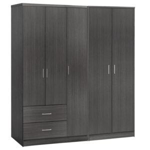ΝΤΟΥΛΑΠΑ 5ΦΥΛΛΗ CAESAR HM21234.01 ΜΕΛΑΜΙΝΗ ΧΡΩΜΑ ZEBRANO 150x42.5x181Υεκ