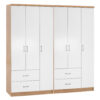 ΝΤΟΥΛΑΠΑ 6ΦΥΛΛΗ CAESAR HM21236.02 ΜΕΛΑΜΙΝΗ SONAMA & ΛΕΥΚΟ 180x42,5Χ181Υεκ.