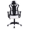 ΠΟΛΥΘΡΟΝΑ GAMING DARIUS HM1072.04 ΜΑΥΡΗ-ΛΕΥΚΗ 66,5x70x(122-129) cm