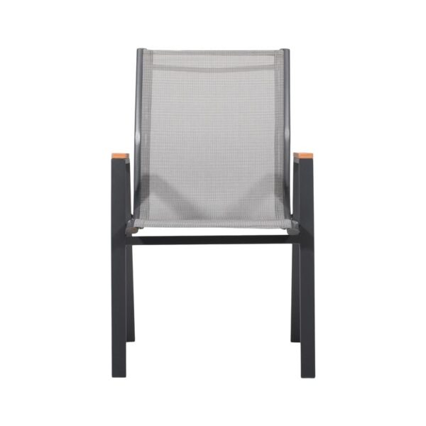 ΠΟΛΥΘΡΟΝΑ ΚΗΠΟΥ Fylliana FL5050 ΧΡΩΜΑ ΓΚΡΙ ΜΕ ΚΑΦΕ-ΛΕΥΚΟ TEXTILENE 61x56x90εκ s.of