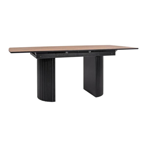 ΤΡΑΠΕΖΙ ΤΡΑΠΕΖΑΡΙΑΣ ΑΝΟΙΓΟΜΕΝΟ Fylliana "Premium 2" RUSTIC OAK ΧΡΩΜΑ 160(+40)x90x75εκ