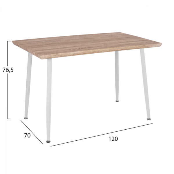 ΣΕΤ ΤΡΑΠΕΖΑΡΙΑΣ 5ΤΜΧ PALOMA HM10382 MDF TOP ΣΕ SONAMA--ΜΠΕΖ ΚΑΡΕΚΛΕΣ