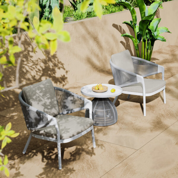 boithitiko-trapezaki-stroggylo-fb9647702-1-21.jpg ΒΟΗΘΗΤΙΚΟ ΤΡΑΠΕΖΑΚΙ ΣΤΡΟΓΓΥΛΟ DRISCOLL HM6477.02 ΚΡΕΜ ΑΛΟΥΜΙΝΙΟ-ΑΝΟΙΧΤΟ ΓΚΡΙ ΣΧΟΙΝΙ Φ55x45Υ