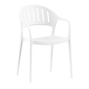 ΚΑΡΕΚΛΑ ΚΗΠΟΥ Fylliana "Calmara" ΑΠΟ ΠΟΛΥΠΡΟΠΥΛΕΝΙΟ (PP) ΛΕΥΚΟ ΧΡΩΜΑ 57x52x81εκ