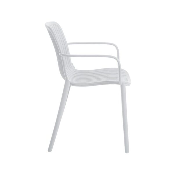 ΚΑΡΕΚΛΑ ΚΗΠΟΥ ΠΟΛΥΠΡΟΠΥΛΕΝΙΟΥ Fylliana "Iole" ΛΕΥΚΟ ΧΡΩΜΑ 58x57x82εκ