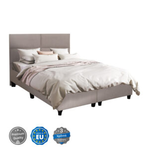 krebati-fb961632-mpez-yfasma-gia-stroma-.jpg ΚΡΕΒΑΤΙ MILO HM616.32 ΜΠΕΖ ΥΦΑΣΜΑ ΓΙΑ ΣΤΡΩΜΑ 160x200εκ