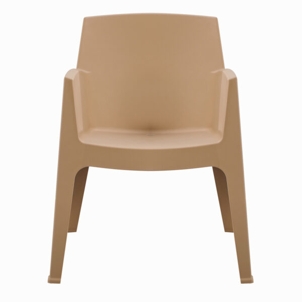 ΠΟΛΥΘΡΟΝΑ ΠΟΛΥΠΡΟΠΥΛΕΝΙΟΥ SLEEK HM6370.03 ΚΑΠΟΥΤΣΙΝΟ 68x63x82,5Υεκ.