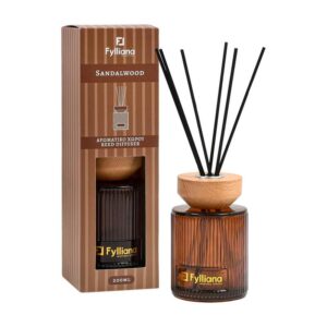 aromatiko-choroy-sandalwood-gyalino-mpoykalaki-me-sticks-fylliana-fl25240-se-syskeyasia-doroy-kafe-chroma-200ml1763983803.jpg ΑΡΩΜΑΤΙΚΟ ΧΩΡΟΥ "Sandalwood" ΓΥΑΛΙΝΟ ΜΠΟΥΚΑΛΑΚΙ ΜΕ STICKS Fylliana FL25240 ΣΕ ΣΥΣΚΕΥΑΣΙΑ ΔΩΡΟΥ ΚΑΦΕ ΧΡΩΜΑ 200ml