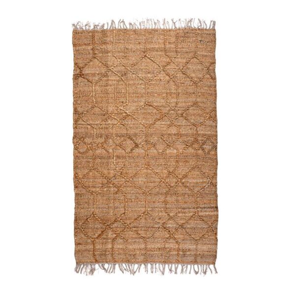 ΧΑΛΙ Fylliana Applique ΜΠΕΖ ΧΡΩΜΑ 140x200εκ