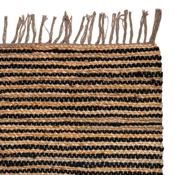 ΧΑΛΙ Fylliana Jute ΜΑΥΡΟ-ΚΑΦΕ ΧΡΩΜΑ 60x120εκ