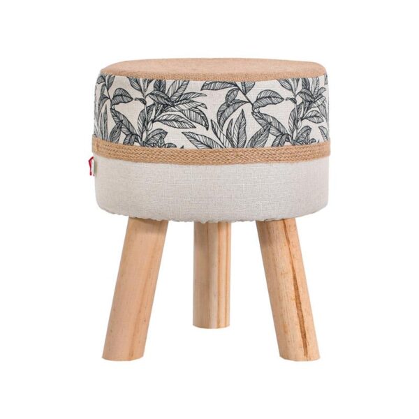 ΔΙΑΚΟΣΜΗΤΙΚΟ ΣΚΑΜΠΟ Fylliana Opulent ΜΠΕΖ-ΜΑΥΡΟ ΧΡΩΜΑ 28x34εκ