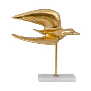 ΕΠΙΤΡΑΠΕΖΙΑ ΔΙΑΚΟΣΜΗΤΙΚΗ ΦΙΓΟΥΡΑ Fylliana Bird ΑΝΤΙΚΕ ΧΡΥΣΟ ΧΡΩΜΑ 19x12x20εκ