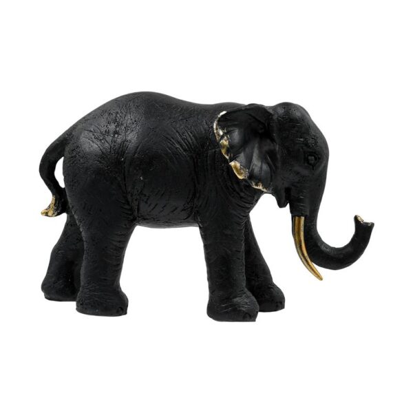 ΕΠΙΤΡΑΠΕΖΙΟ ΔΙΑΚΟΣΜΗΤΙΚΟ ΕΛΕΦΑΝΤΑΣ Fylliana FL18012 ΜΑΥΡΟ-ΧΡΥΣΟ ΧΡΩΜΑ