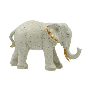 ΕΠΙΤΡΑΠΕΖΙΟ ΔΙΑΚΟΣΜΗΤΙΚΟ ΕΛΕΦΑΝΤΑΣ Fylliana FL18012 ΜΠΕΖ-ΧΡΥΣΟ ΧΡΩΜΑ