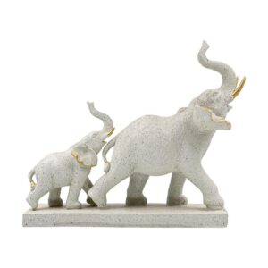 ΕΠΙΤΡΑΠΕΖΙΟ ΔΙΑΚΟΣΜΗΤΙΚΟ ΕΛΕΦΑΝΤΑΣ Fylliana FL19026 ΜΠΕΖ-ΧΡΥΣΟ ΧΡΩΜΑ