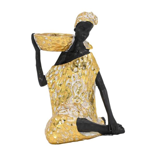 ΕΠΙΤΡΑΠΕΖΙΟ ΔΙΑΚΟΣΜΗΤΙΚΟ ΓΥΝΑΙΚΕΙΑ ΦΙΓΟΥΡΑ Fylliana FL245411 ΧΡΥΣΟ ΧΡΩΜΑ