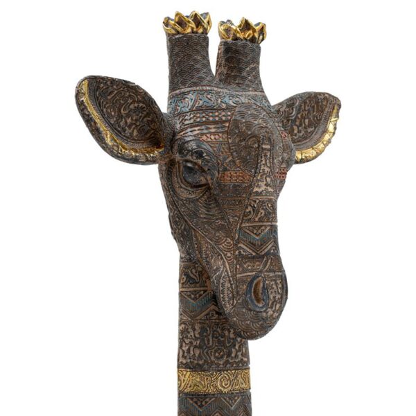 ΕΠΙΤΡΑΠΕΖΙΟ ΔΙΑΚΟΣΜΗΤΙΚΟ ΚΑΜΗΛΟΠΑΡΔΑΛΗ Fylliana FL2453 ΚΑΦΕ-ΧΡΥΣΟ ΧΡΩΜΑ 28x10x37εκ