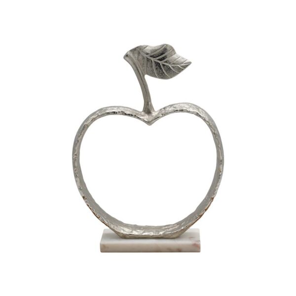 ΕΠΙΤΡΑΠΕΖΙΟ ΔΙΑΚΟΣΜΗΤΙΚΟ ΜΗΛΟ Fylliana FL24506 ΑΣΗΜΙ ΧΡΩΜΑ 22x31εκ