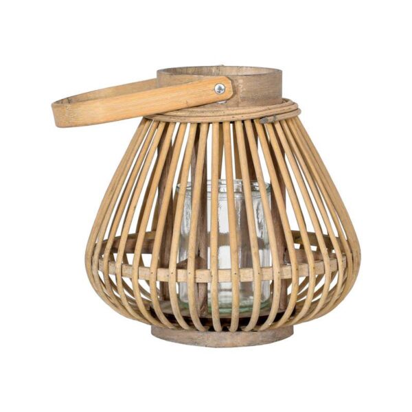 ΦΑΝΑΡΙ ΒΑΜΒΟΟ Fylliana FL038 ΓΚΡΙ ΧΡΩΜΑ 23x22εκ