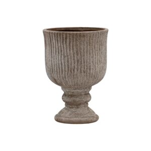 ΚΕΡΑΜΙΚΟ ΒΑΖΟ Fylliana FL20057 ΑΝΤΙΚΕ ΤΕΡΑΚΟΤΑ ΧΡΩΜΑ 16x16x22εκ