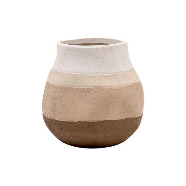 ΚΕΡΑΜΙΚΟ ΒΑΖΟ Fylliana FL20092 ΑΝΟΙΧΤΟ ΚΑΦΕ ΧΡΩΜΑ 18x18εκ