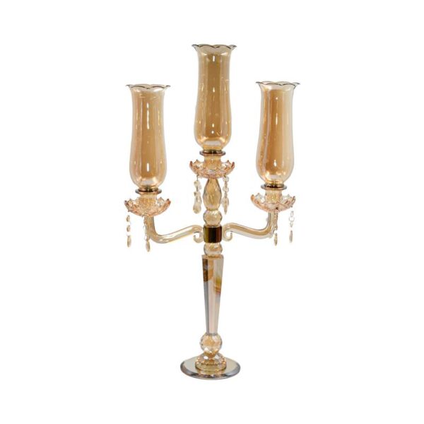 ΚΡΥΣΤΑΛΛΙΝΟ ΚΗΡΟΠΗΓΙΟ 3 ΘΕΣΕΩΝ Fylliana FL6506 ΣΑΜΠΑΝΙΖΕ ΧΡΩΜΑ 36x69εκ