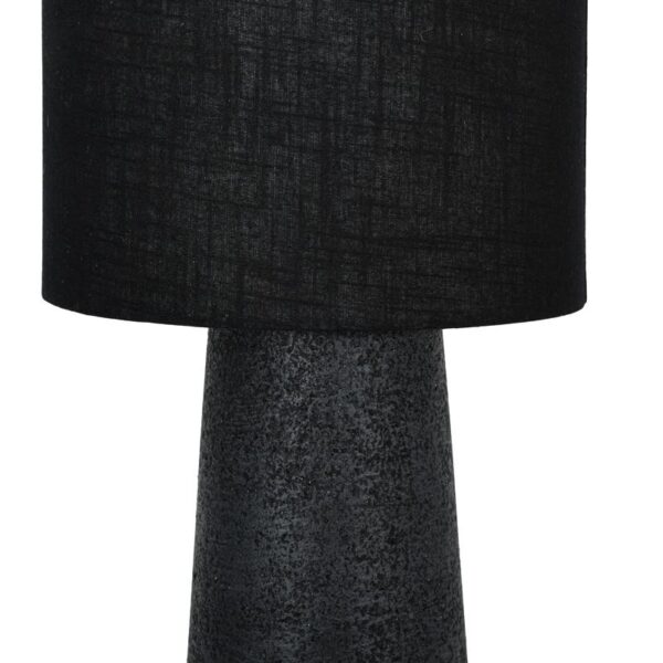 ΛΑΜΠΑ ΔΑΠΕΔΟΥ Fylliana FL127827 ΜΕ ΚΑΠΕΛΟ ΑΠΟ ΓΙΟΥΤΑ ΜΑΥΡΟ ΧΡΩΜΑ Ε27 165εκ