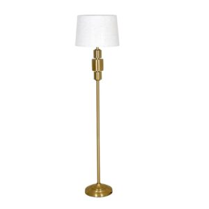 ΛΑΜΠΑ ΔΑΠΕΔΟΥ Fylliana FL24715 ΜΕΤΑΛΛΙΚΗ ΜΠΡΟΝΖΕ ΧΡΩΜΑ 38x160εκ Ε27