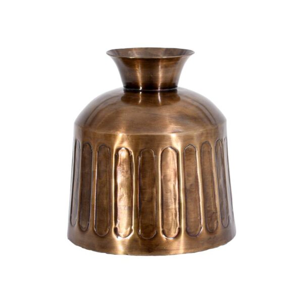 ΜΕΤΑΛΛΙΚΟ ΒΑΖΟ Fylliana FL25042 ΜΠΡΟΝΖΕ ΧΡΩΜΑ 15x16εκ