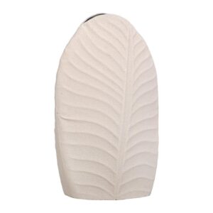 ΜΕΤΑΛΛΙΚΟ ΒΑΖΟ Fylliana FL610550 ΚΡΕΜ ΧΡΩΜΑ 18x10x30εκ