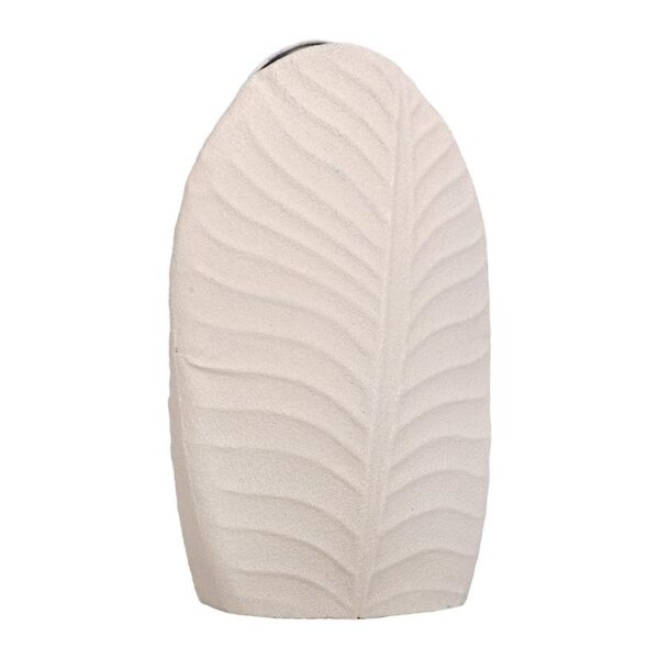 ΜΕΤΑΛΛΙΚΟ ΒΑΖΟ Fylliana FL610550 ΚΡΕΜ ΧΡΩΜΑ 18x10x30εκ