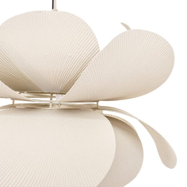 ΜΕΤΑΛΛΙΚΟ ΦΩΤΙΣΤΙΚΟ ΟΡΟΦΗΣ Fylliana FL620410 ΚΡΕΜ ΧΡΩΜΑ 57x43εκ