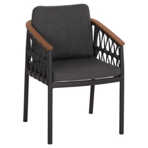 ΠΟΛΥΘΡΟΝΑ ΑΛΟΥΜΙΝΙΟΥ STREAM HM6427.01 ΣΚΟΥΡΟ ΓΚΡΙ ΣΧΟΙΝΙ & OLEFIN 59x63x85Υεκ.