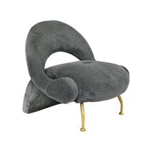 ΠΟΛΥΘΡΟΝΑ Fylliana FL6654 ΑΝΘΡΑΚΙ ΧΡΩΜΑ ΧΡΥΣΟ ΜΕΤΑΛΛΙΚΟ ΠΟΔΙ 80x86x81εκ