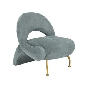 ΠΟΛΥΘΡΟΝΑ Fylliana FL6654 ΠΕΤΡΟΛ ΥΦΑΣΜΑΤΟΣ ΧΡΥΣΟ ΜΕΤΑΛΛΙΚΟ ΠΟΔΙ 80x86x81εκ