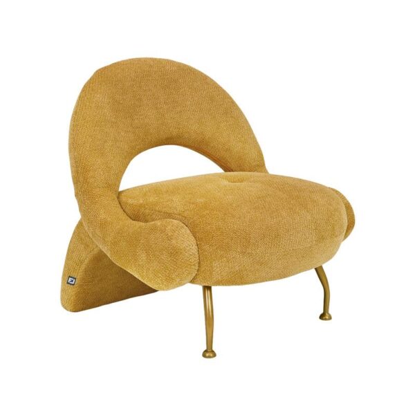 ΠΟΛΥΘΡΟΝΑ Fylliana FL6654 ΜΟΥΣΤΑΡΔΙ ΧΡΥΣΟ ΜΕΤΑΛΛΙΚΟ ΠΟΔΙ 80x86x81εκ