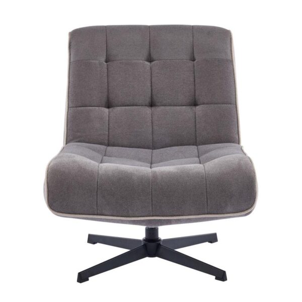 ΠΟΛΥΘΡΟΝΑ ΠΕΡΙΣΤΡΕΦΟΜΕΝΗ Fylliana FL820 ΚΑΦΕ ΥΦΑΣΜΑ ΜΕ ΜΕΤΑΛΛΙΚΑ ΠΟΔΙΑ 71x82x86εκ