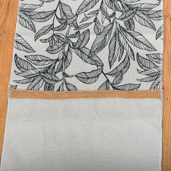 ΤΡΑΒΕΡΣΑ Fylliana Opulent ΛΕΥΚΟ-ΜΑΥΡΟ ΧΡΩΜΑ 33x150εκ