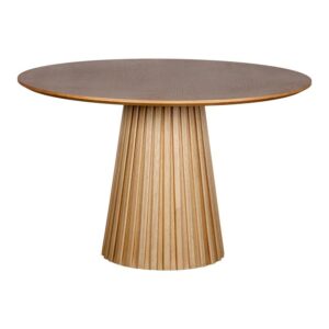 ΤΡΑΠΕΖΙ ΤΡΑΠΕΖΑΡΙΑΣ Fylliana Elington ΦΥΣΙΚΟ 120x120x75εκ