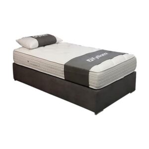 ΒΑΣΗ ΚΡΕΒΑΤΙΟΥ Lionel ΓΚΡΙ ΧΡΩΜΑ ΜΕ ΞΥΛΙΝΑ ΠΟΔΙΑ 80x200x20