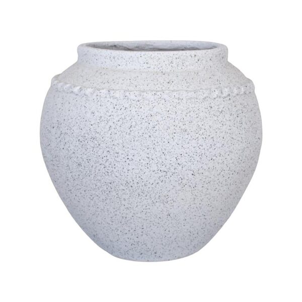 ΔΙΑΚΟΣΜΗΤΙΚΟ ΒΑΖΟ ΔΑΠΕΔΟΥ Fylliana FL001 ΛΕΥΚΟ ΧΡΩΜΑ 56x53εκ