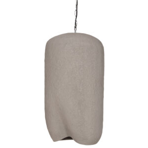 ΦΩΤΙΣΤΙΚΟ ΟΡΟΦΗΣ ΚΡΕΜΑΣΤΟ LOGKY HM4704.03L--FIBER CEMENT ΓΚΡΙ 35x35x67Υεκ