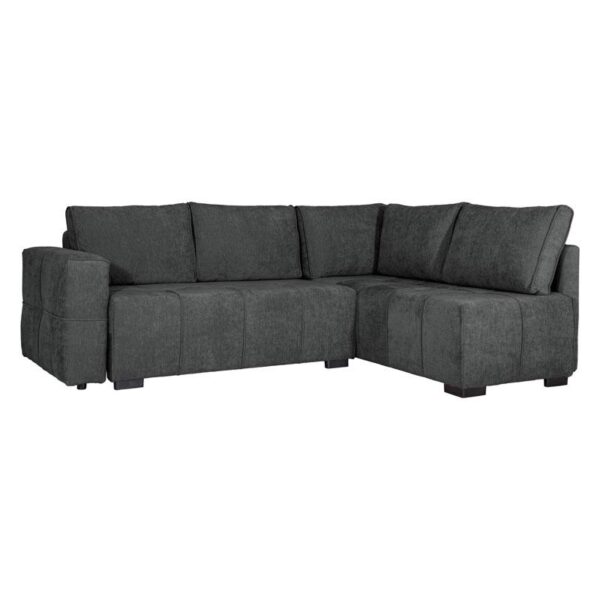 ΚΑΝΑΠΕΣ ΓΩΝΙΑ Fylliana Space ΓΚΡΙ ΧΡΩΜΑ 245x175x88εκ