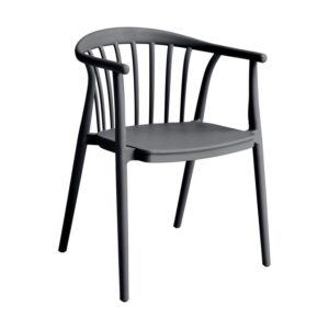 ΚΑΡΕΚΛΑ ΚΗΠΟΥ Fylliana FL7100 Mira ΣΚΟΥΡΟ ΓΚΡΙ ΧΡΩΜΑ 51x56x77εκ